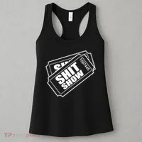 Two tickets shit show Women's Tank Top thumb 3