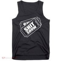 Two tickets shit show Tank Top thumb 0