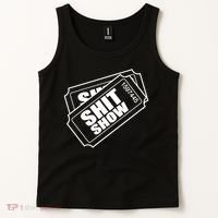 Two tickets shit show Tank Top thumb 2