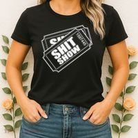 Two tickets shit show Women's T-Shirt thumb 2