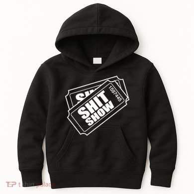 Two tickets shit show Kids Hoodie