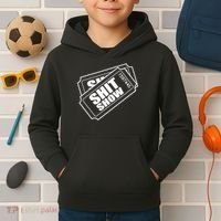 Two tickets shit show Kids Hoodie thumb 2