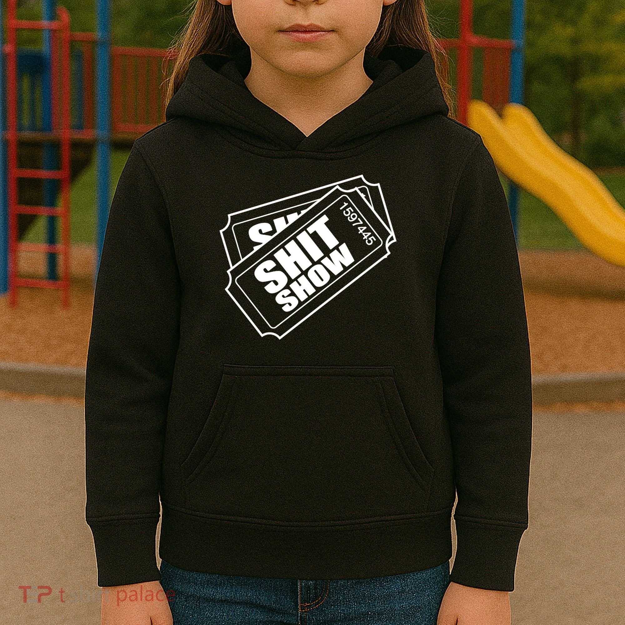 Two tickets shit show Kids Hoodie