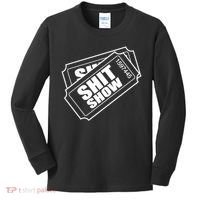 Two tickets shit show Kids Long Sleeve Shirt thumb 0