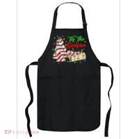Tis' The Season Christmas Tree Cakes Debbie Xmas Apron thumb 0