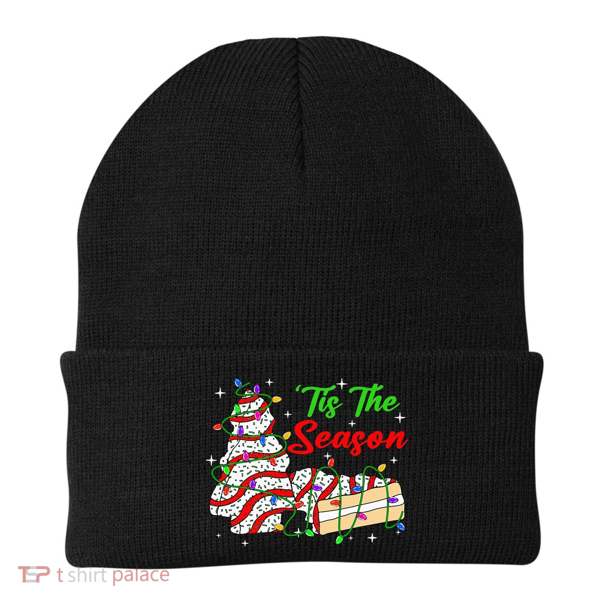 Tis' The Season Christmas Tree Cakes Debbie Xmas Beanie