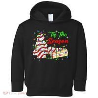 Tis' The Season Christmas Tree Cakes Debbie Xmas Toddler Hoodie thumb 0