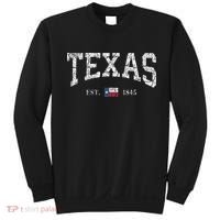 Texas  Texas State Flag Distressed Sweatshirt thumb 0