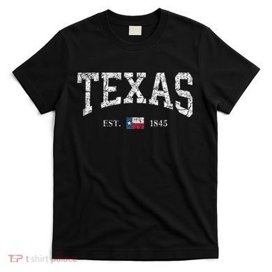 Texas  Texas State Flag Distressed T-Shirt