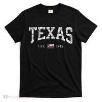 Texas  Texas State Flag Distressed T-Shirt thumb 0
