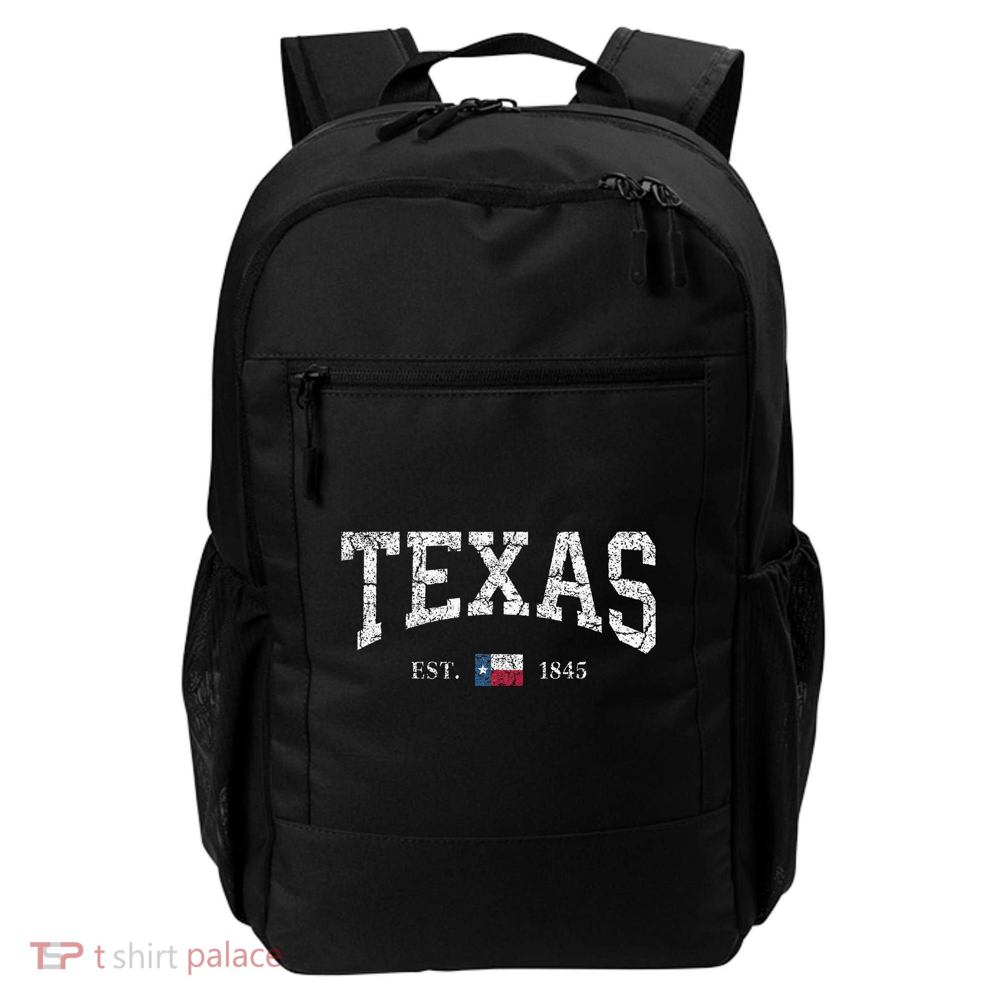 Texas  Texas State Flag Distressed Backpack