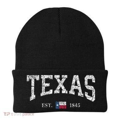 Texas  Texas State Flag Distressed Beanie