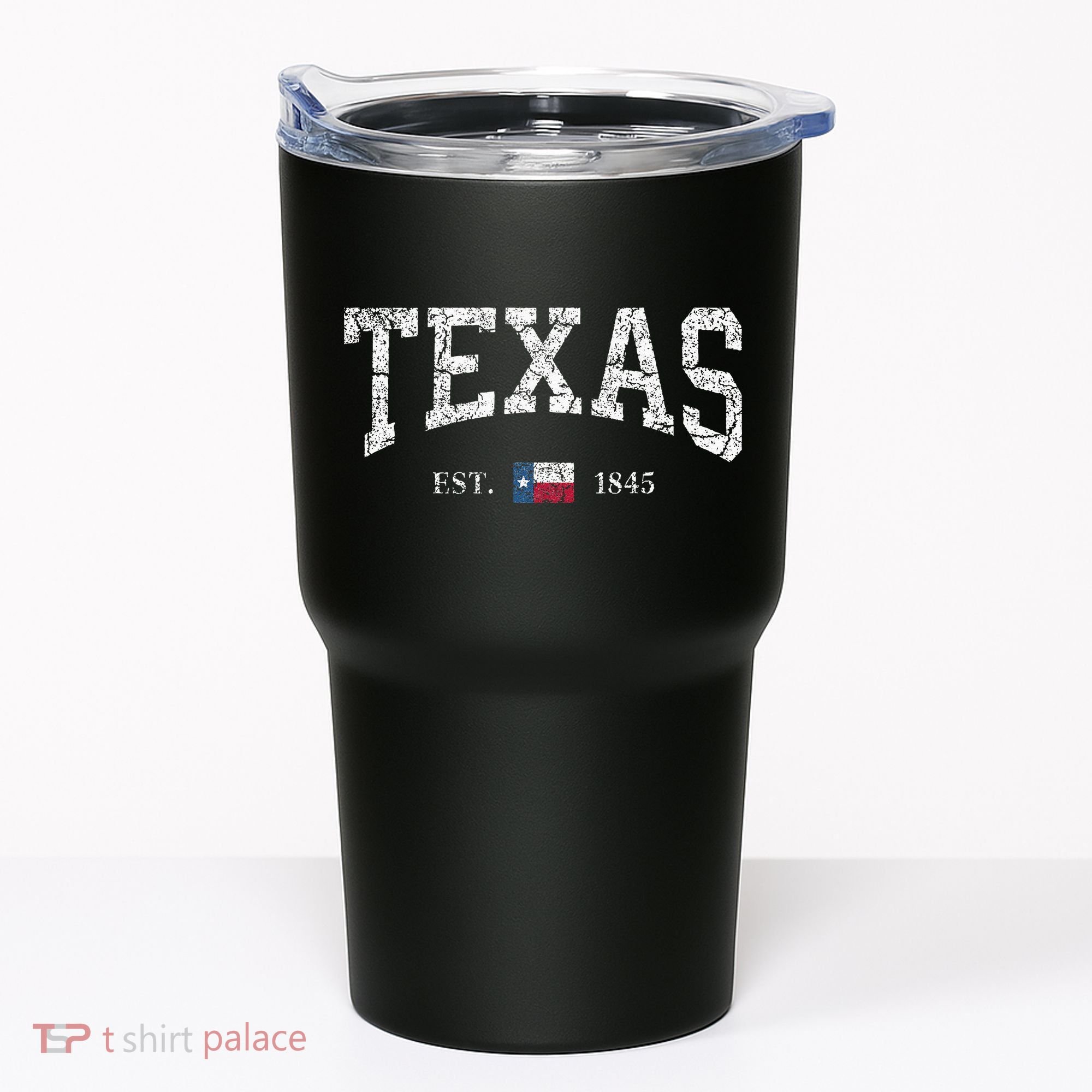 Texas  Texas State Flag Distressed Tumbler