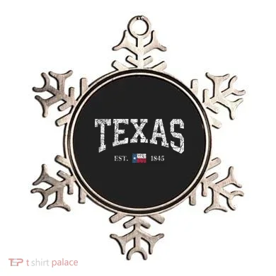 Texas  Texas State Flag Distressed Ornament