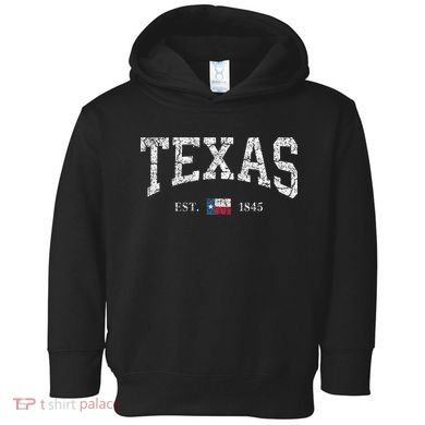 Texas  Texas State Flag Distressed Toddler Hoodie