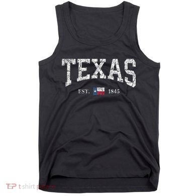 Texas  Texas State Flag Distressed Tank Top