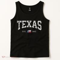 Texas  Texas State Flag Distressed Tank Top thumb 2