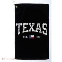 Texas  Texas State Flag Distressed Golf Towel thumb 0