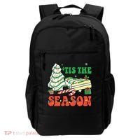 Tis' The Season Christmas Tree Cakes Debbie Groovy Backpack thumb 0