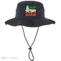 Tis' The Season Christmas Tree Cakes Debbie Groovy Bucket Hat thumb 0