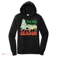 Tis' The Season Christmas Tree Cakes Debbie Groovy Women's Hoodie thumb 0
