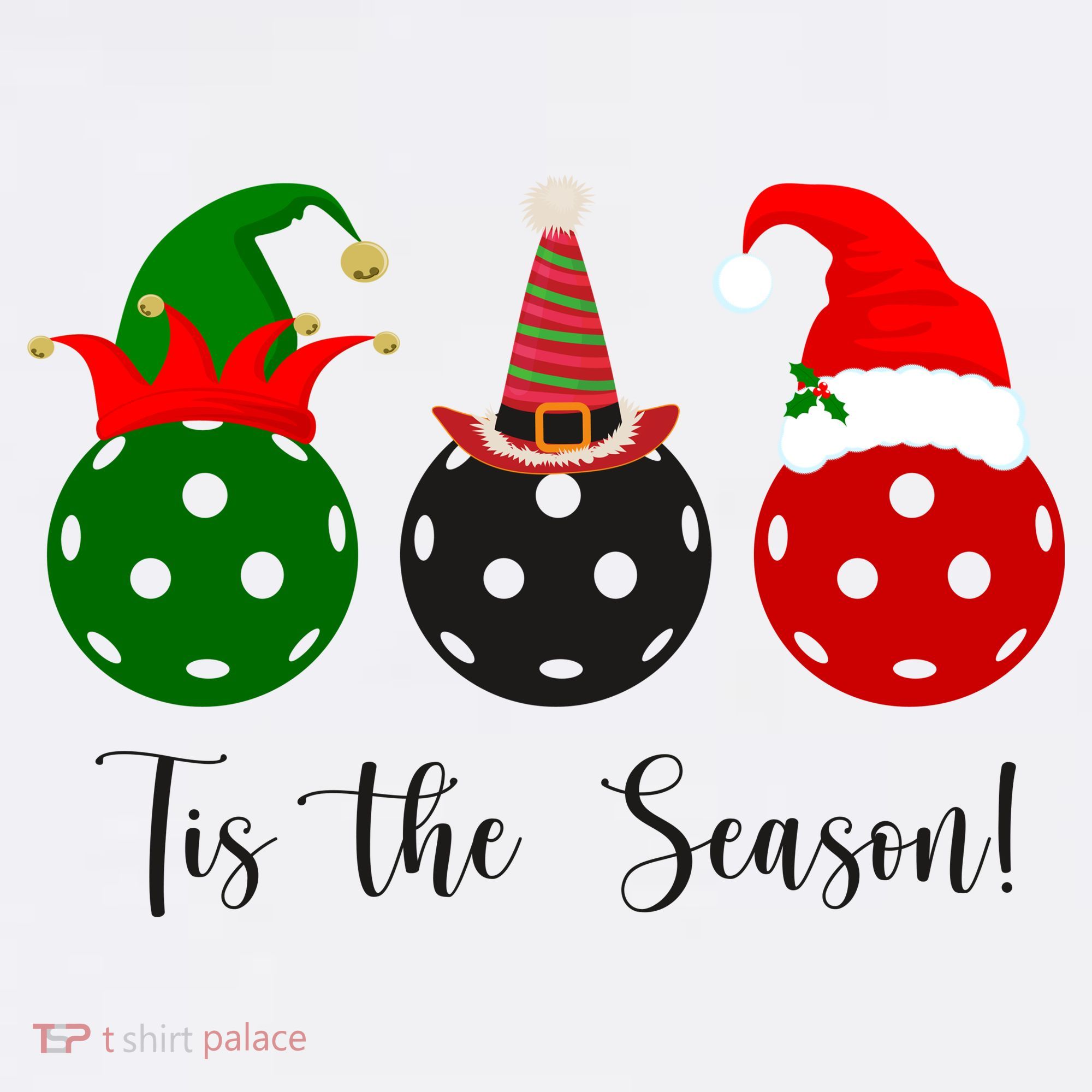 Tis The Season Pickleball Christmas Festive Sweatshirt