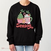 Tis The Season Cozy Christmas Holiday Women's Sweatshirt thumb 0