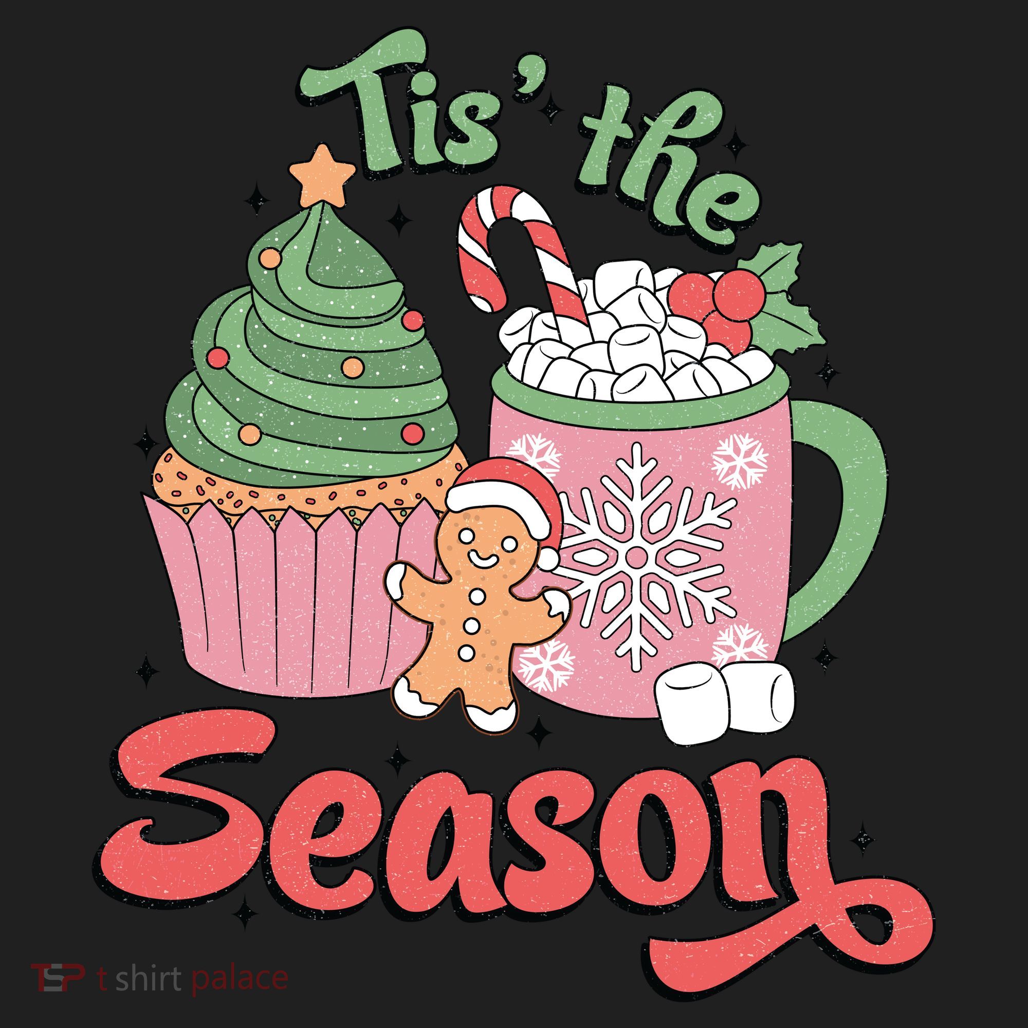 Tis The Season Cozy Christmas Holiday Women's Sweatshirt