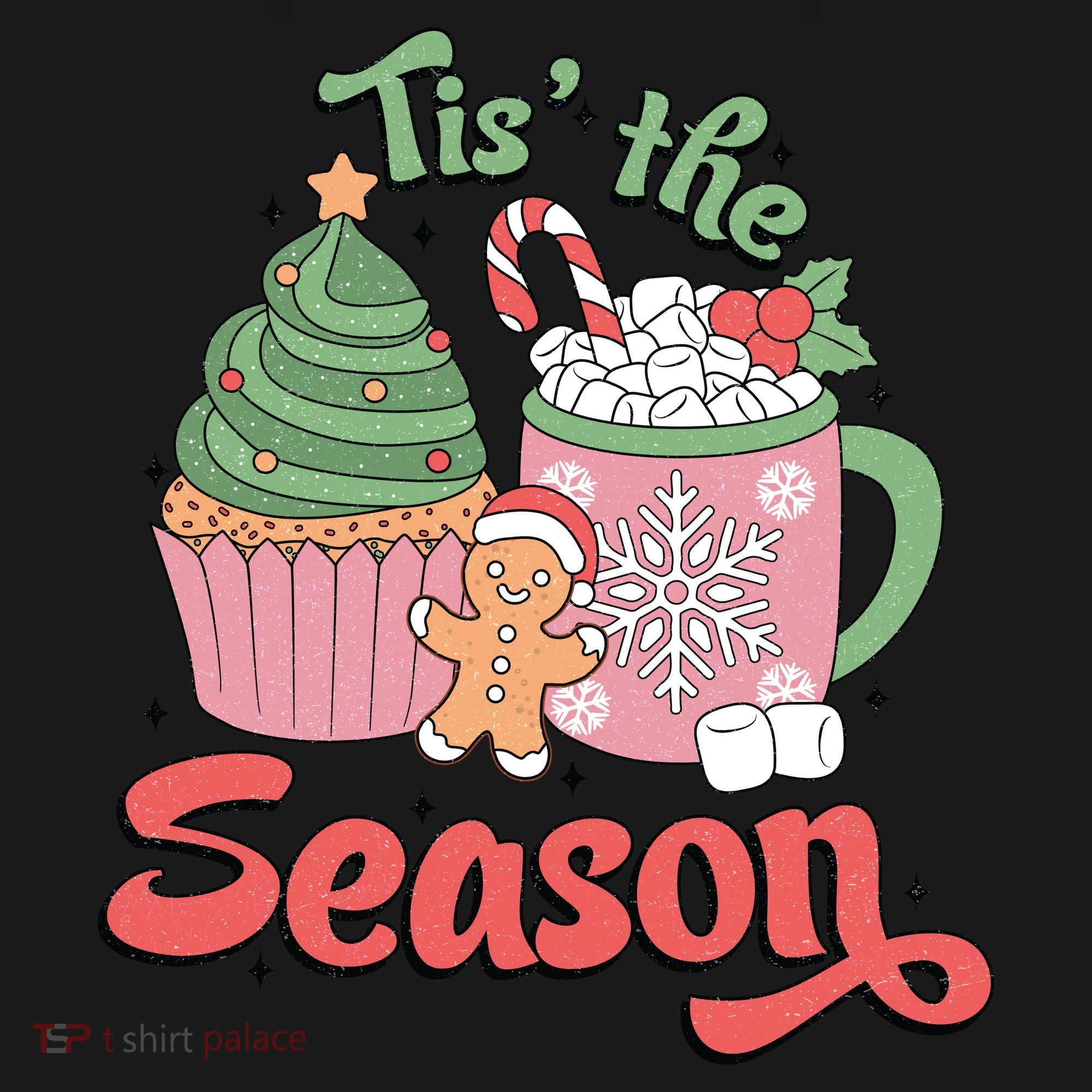 Tis The Season Cozy Christmas Holiday Backpack