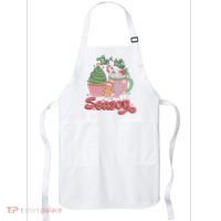 Tis The Season Cozy Christmas Holiday Apron thumb 0