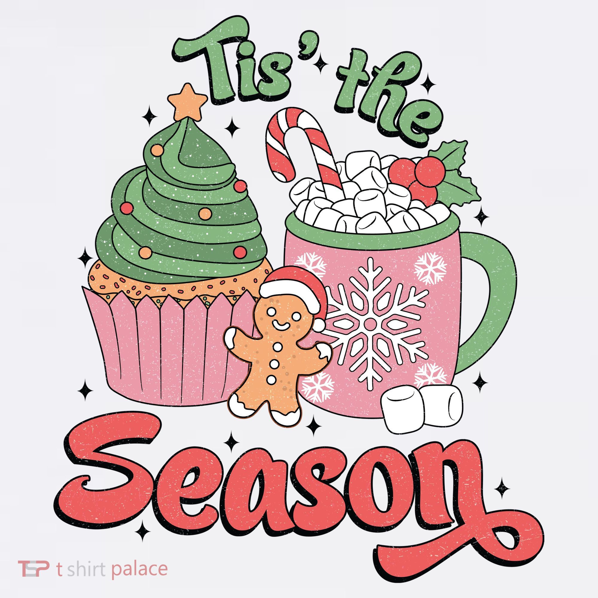 Tis The Season Cozy Christmas Holiday Sweatshirt