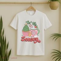 Tis The Season Cozy Christmas Holiday T-Shirt thumb 2