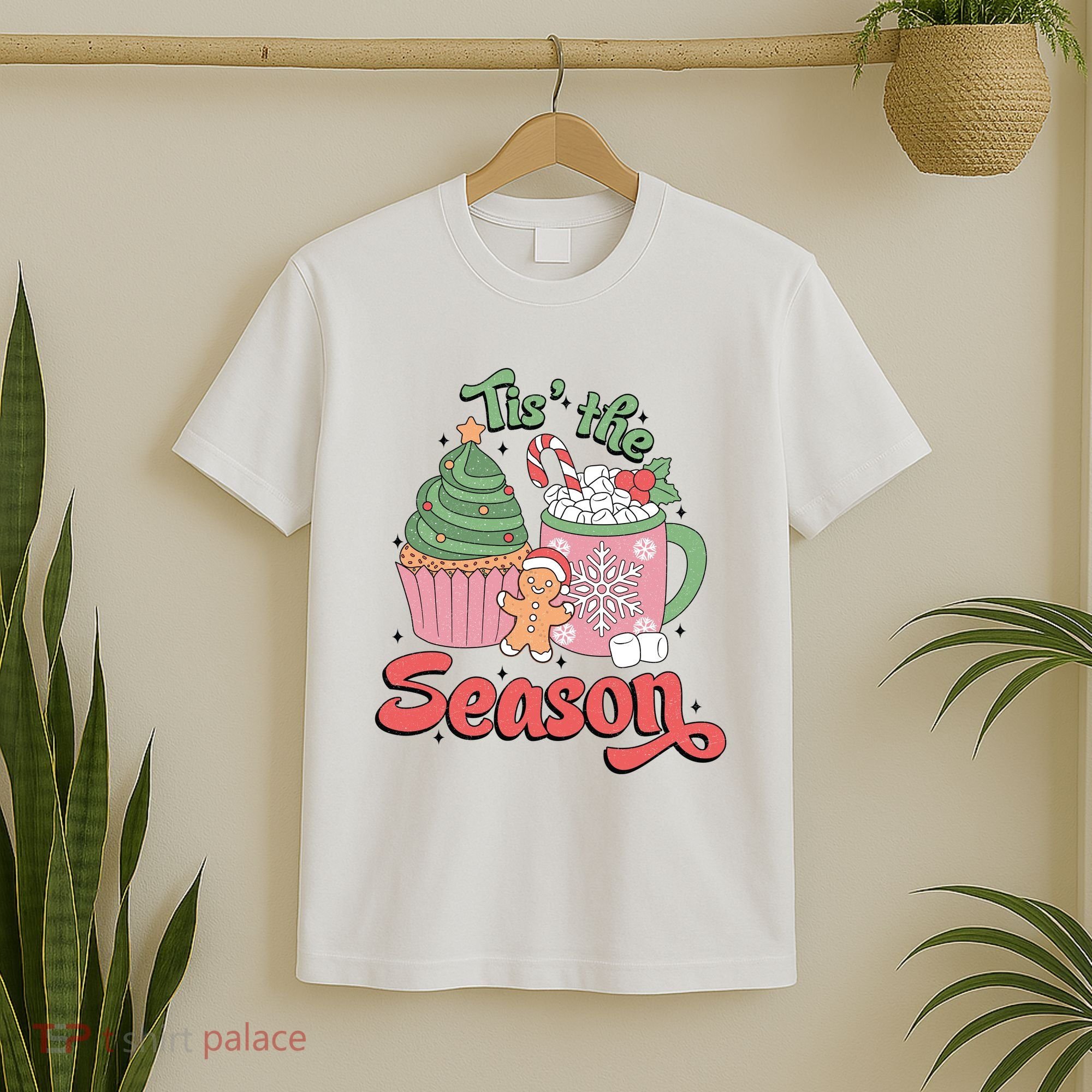 Tis The Season Cozy Christmas Holiday T-Shirt