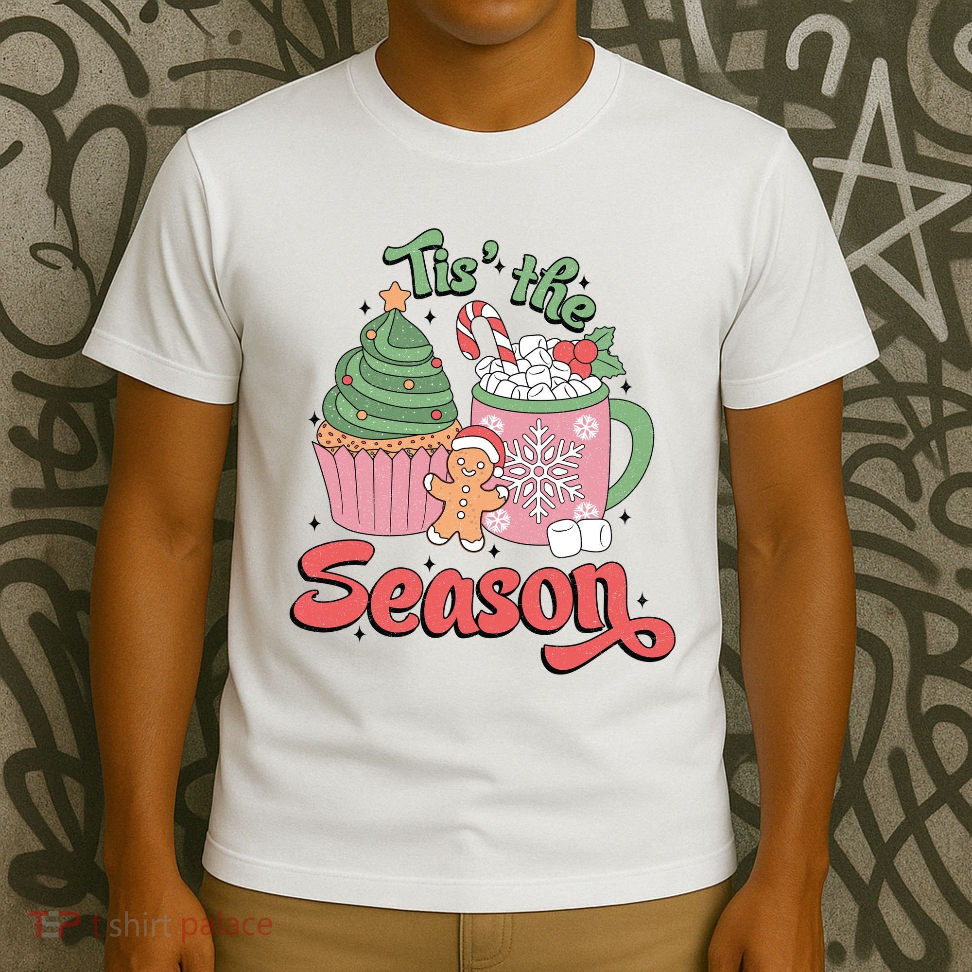 Tis The Season Cozy Christmas Holiday T-Shirt