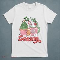 Tis The Season Cozy Christmas Holiday T-Shirt thumb 5