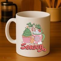 Tis The Season Cozy Christmas Holiday Coffee Mug thumb 4