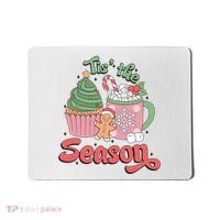 Tis The Season Cozy Christmas Holiday Mousepad thumb 0