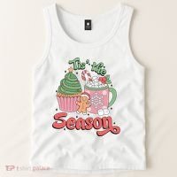Tis The Season Cozy Christmas Holiday Tank Top thumb 2