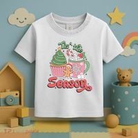 Tis The Season Cozy Christmas Holiday Toddler T-Shirt thumb 3