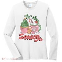 Tis The Season Cozy Christmas Holiday Women's Long Sleeve Shirt thumb 0
