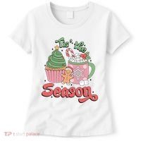 Tis The Season Cozy Christmas Holiday Women's T-Shirt thumb 0