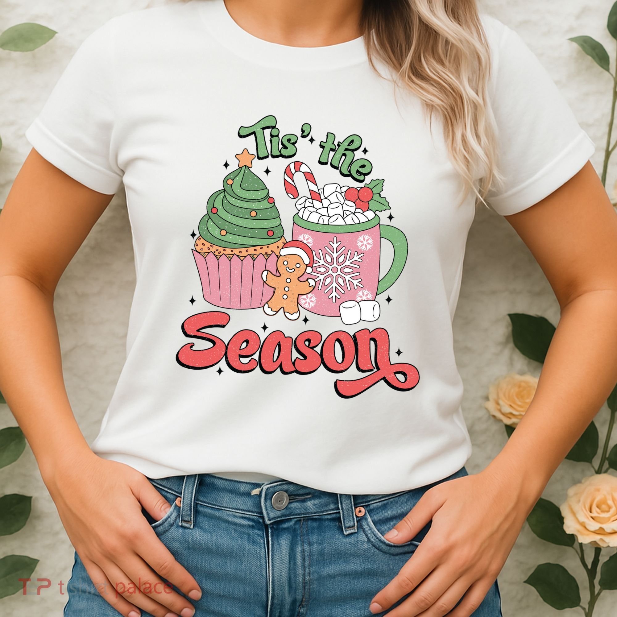 Tis The Season Cozy Christmas Holiday Women's T-Shirt
