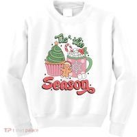Tis The Season Cozy Christmas Holiday Kids Sweatshirt thumb 0