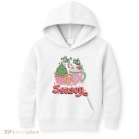 Tis The Season Cozy Christmas Holiday Kids Hoodie thumb 0