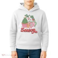 Tis The Season Cozy Christmas Holiday Kids Hoodie thumb 4