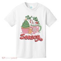 Tis The Season Cozy Christmas Holiday Kids T-Shirt thumb 0