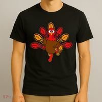 Thanksgiving Trot Squad Turkey T-Shirt thumb 3