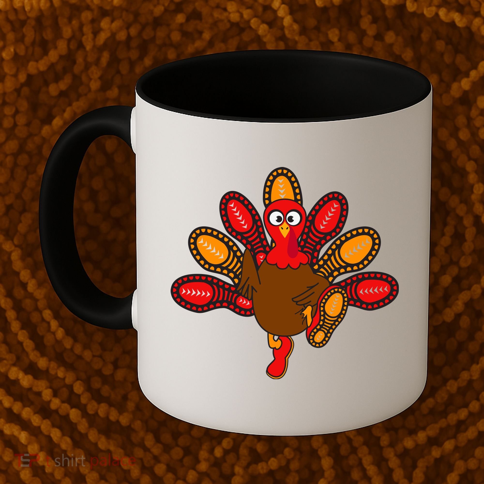 Thanksgiving Trot Squad Turkey Coffee Mug