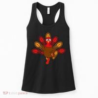 Thanksgiving Trot Squad Turkey Women's Tank Top thumb 0