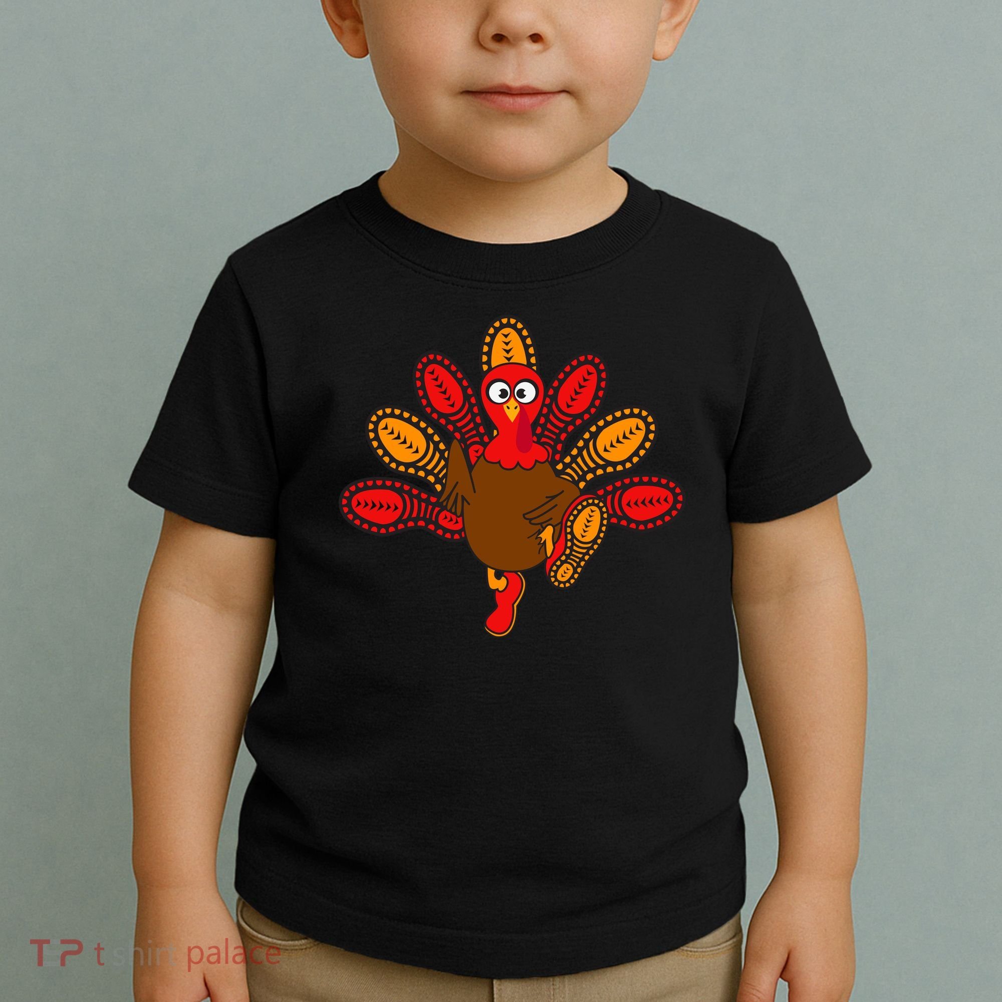 Thanksgiving Trot Squad Turkey Toddler T-Shirt